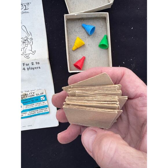 Rare Vintage 1962 Ruff And Reddy Circus Board Game by Hanna Barbera - Picture 11 of 12